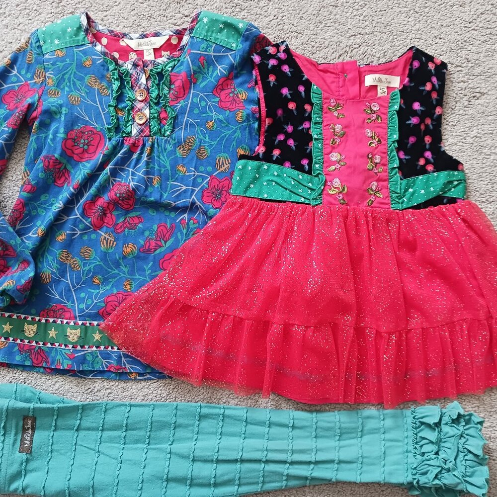 3 Matilda Jane bundle 4T. Mix & Match!